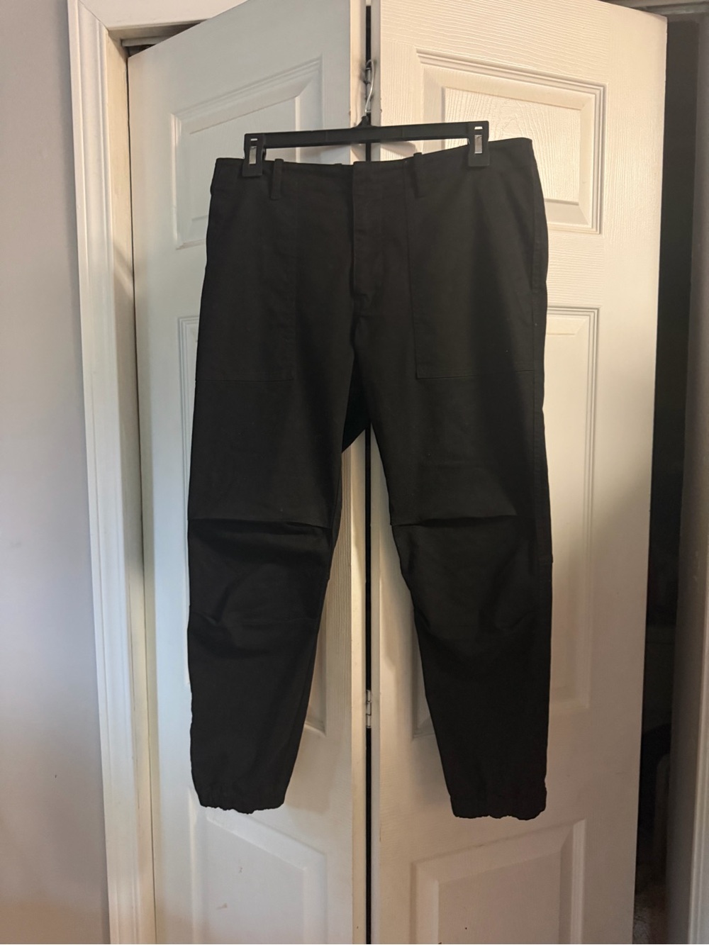 Nili Lotan Cropped Military Pants size 8 black - Picture 2 of 4